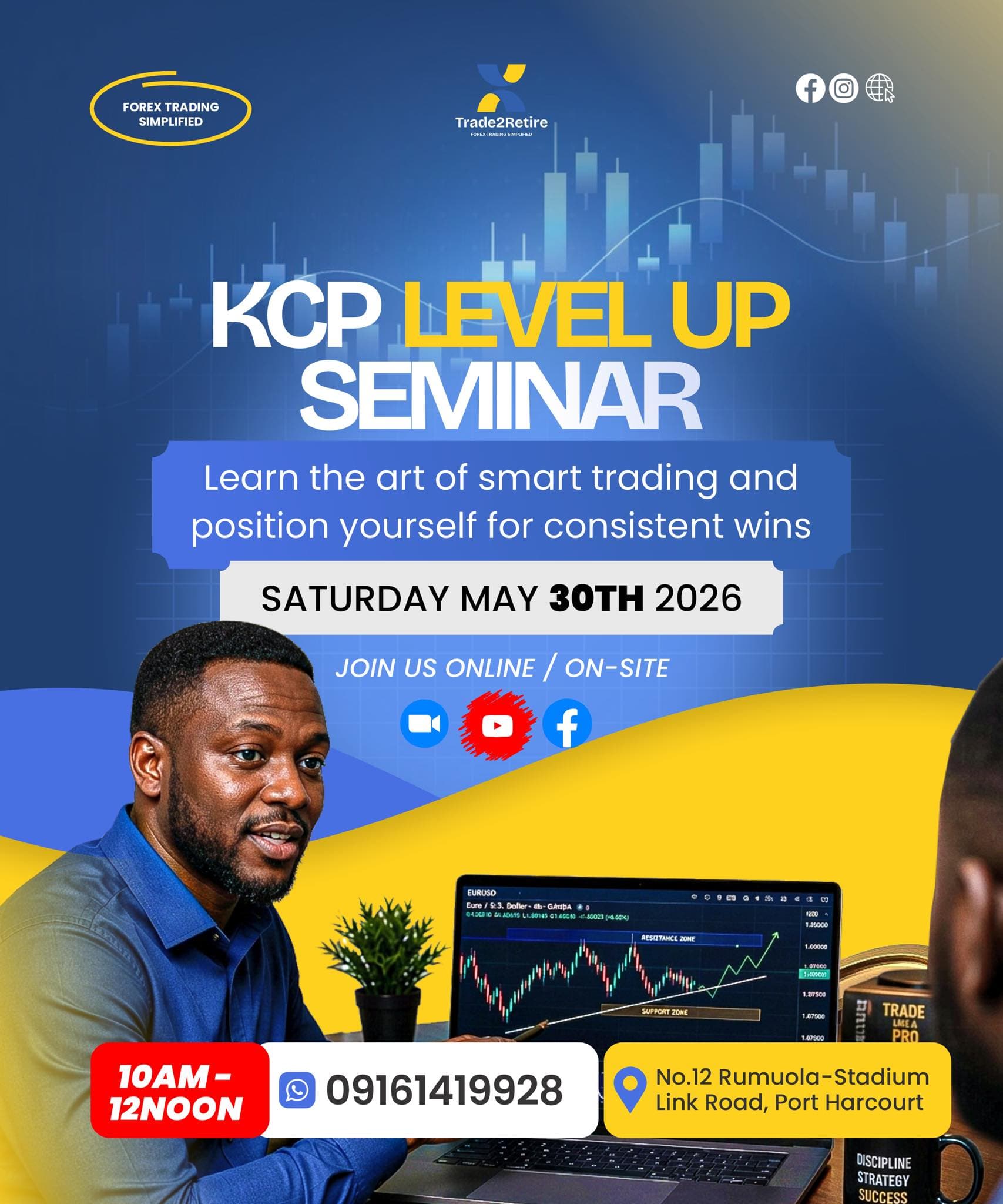KCP Level Up seminar at Trade2Retire
